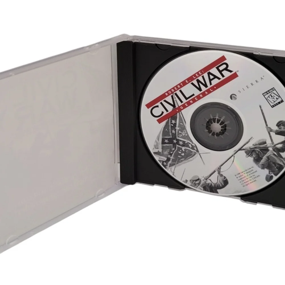 Robert E. Lee Civil War General (1996, PC CD-ROM) WIN 95/WIN 3.1 Sierra Big Box